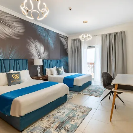 Globalstay At Palm Jumeirah Beachfront Paradise With Pool And Gym Dubai Esterno foto