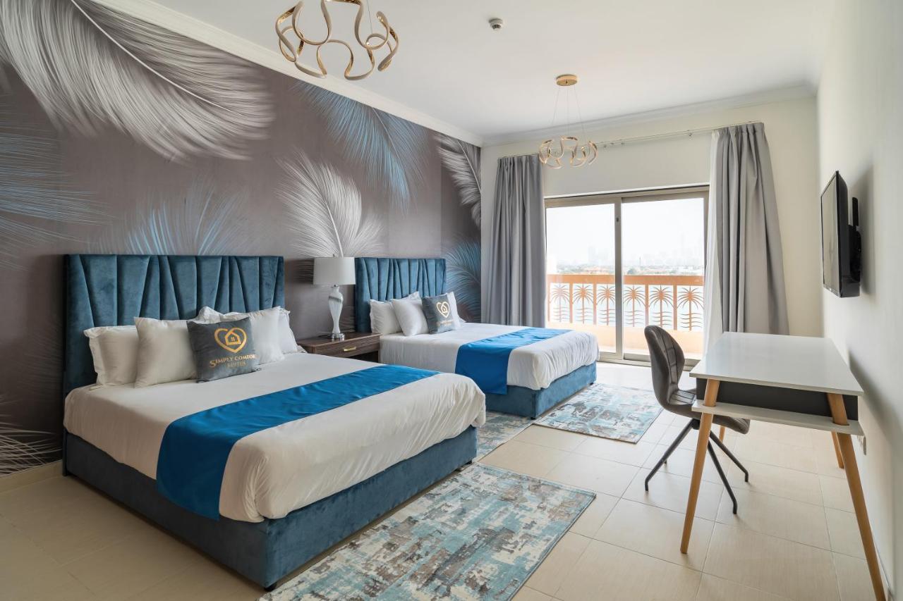 Globalstay At Palm Jumeirah Beachfront Paradise With Pool And Gym Дубай
